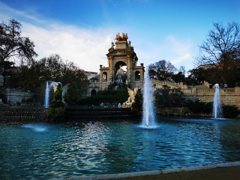 Ciutadella Park Fountain - Areas to Avoid in Barcelona at Night