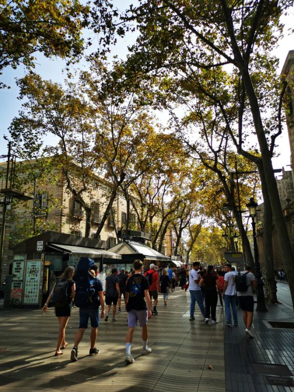 La Rambla - One of the Areas in Barcelona to Avoid at Night